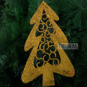 ADO HS3945-1 PINO PLANO FILIG ORO 21CM x 1